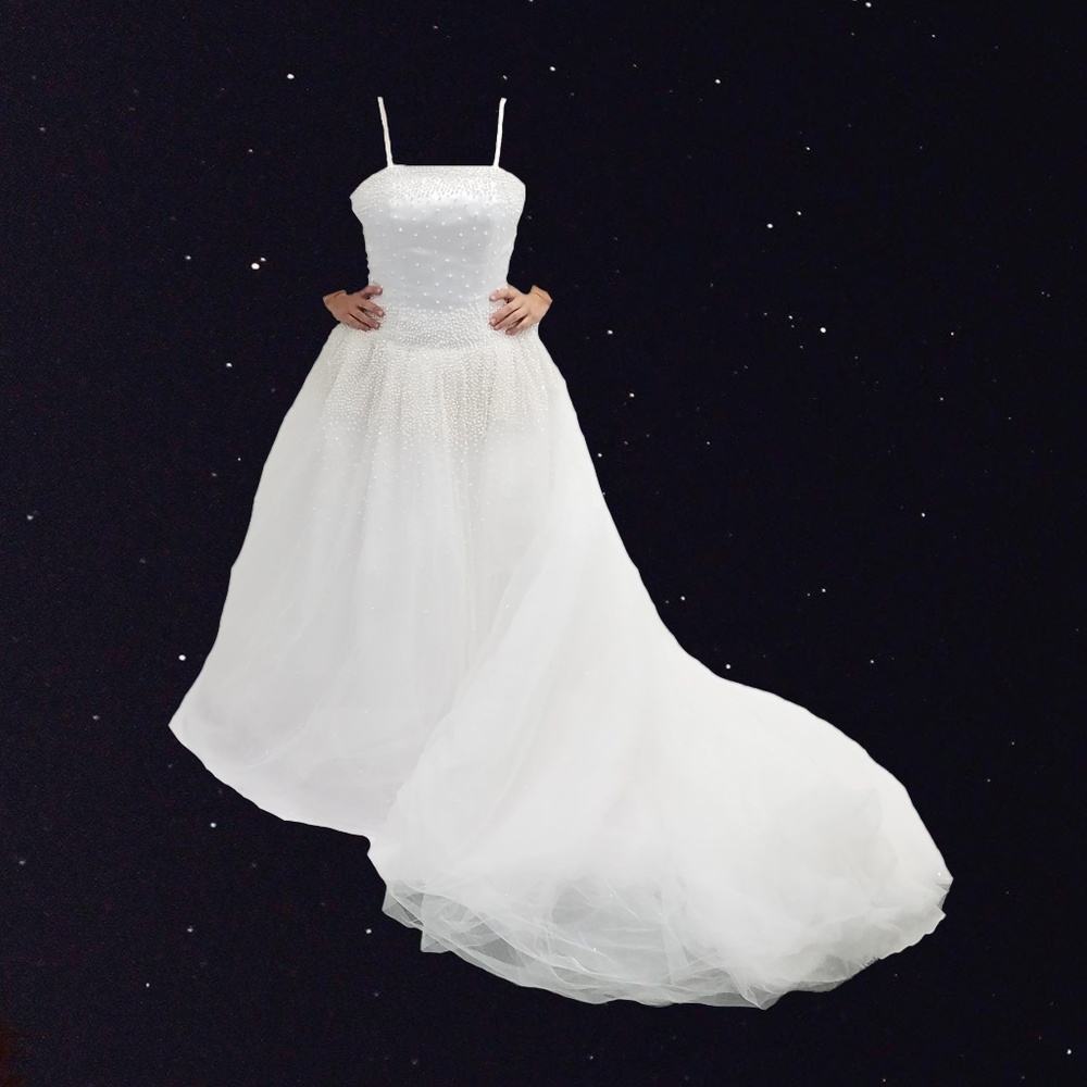Oleg Cassini Princess Wedding Dress
